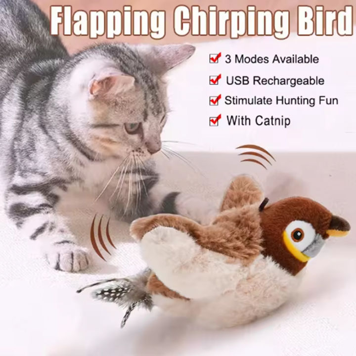 Hot%20Simulated%20Bird%20Cat%20Toy%20Interactive%20Toys%20Dog%20Rechargeable%20Chirping%20Flapping%20Bird(no%20Flying)%20Touch%20Activated%20Plush%20Pet%20Toy%20-%20Image%202