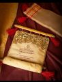 Wedding customized handmade Palki shahi chithi box set beautiful handmade customized work indian style Date fix box. 