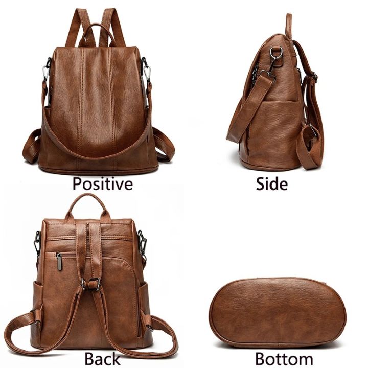 NEW%20Anti%20theft%20Backpack%20Purses%20High%20Quality%20Soft%20Leather%20Female%20Vintage%20Bag%20School%20Bags%20Travel%20Bagpack%20Ladies%20Bookbag%20Rucksack%20-%20Image%204