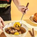 Walnut Handle Kitchen Utensils Stainless Steel Cake knife Shovel Pan Shovel Rice Spoon Soup Ladle Restaurant Service Component.