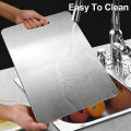 Titanium Cutting Boards for Kitchen Stainless Board 304 Steel Thickened Double Sided Food Grade Portable Fruit Meat Chopping. 