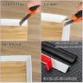 Bathroom Silicone Water Retaining Strip Shower Blocker Dam Flood Barrier Dry Wet Separation Kitchen Countertop Waterstop Strip. 