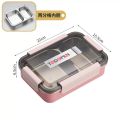 Stainless steel Insulated Lunch box, BPA Free, for kids and office. 