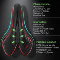 Gel MTB Mountain Road Bike Seat Bicycle Saddle Comfortable Soft Cycling Cushion Exercise Bike Saddle for Men and Women.