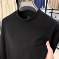 Autumn Winter Thickened WarmFleece-Lined Men's Neck Warm Long Sleeve Base Layer Top Autumn Fashion Thermal Underwear.