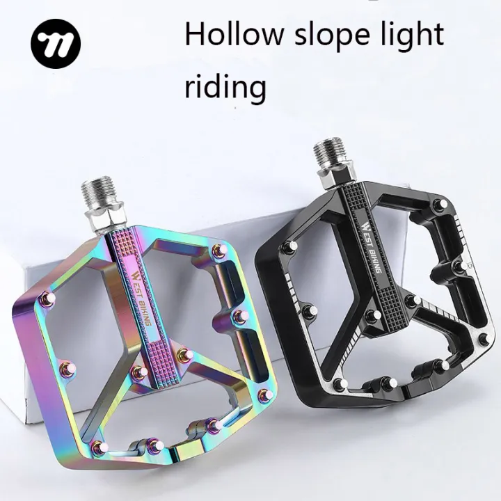 WEST%20BIKING%20Bicycle%20Pedal%20Aluminum%20Alloy%20Pedal%20Mountain%20Bike%20Pedal%20Chrome-Molybdenum%20Steel%20Axle%20Pedal%20-%20Image%202