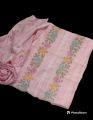 2-Piece Paper Cotton Tarkashi Design Embroidered Unstitched Set for Women and Girls. 