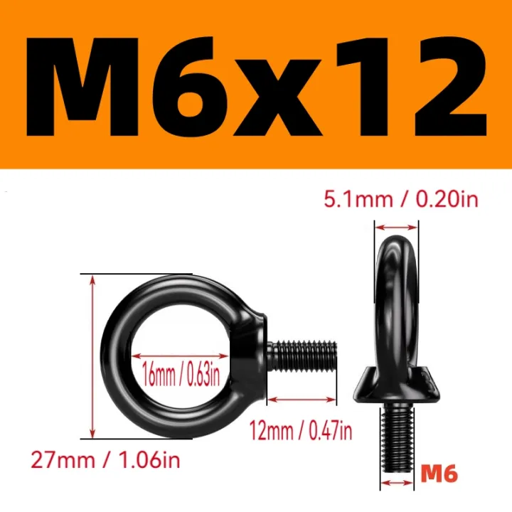 Black%20304%20Stainless%20Steel%20Lifting%20Eye%20Bolts%20Heavy%20Duty%20Marine%20Grade%20Ring%20Screws%20Metric%20Thread%20Eye%20Bolt%20for%20Rigging%20&%20Hanging%20-%20Image%206