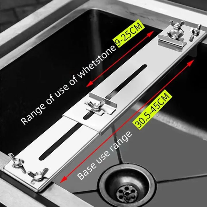30-45cm%20Sink%20Bracket%20Sharpening%20Stone%20Holder%20Base%20Adjustable%20Knife%20Sharpener%20Metal%20Whetstone%20Grinder%20Kitchen%20Wet%20Chisel%20Pedestal%20-%20Image%204