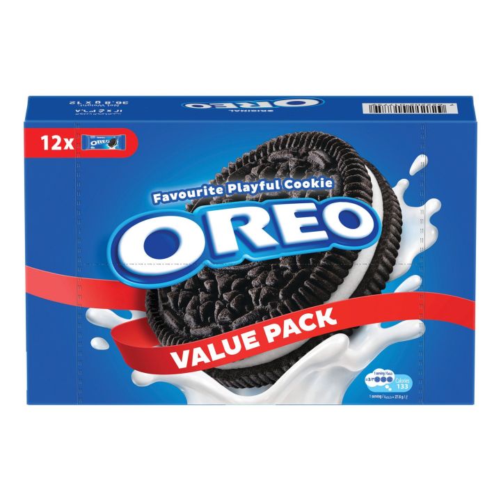 Oreo Original Biscuits value pack 12 × 36.8g