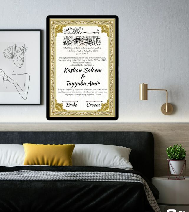 Nikkah Certificate