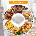 Air Fryer Baking Rack Stackable Stainless Steel Air Fryer Basket Accessories for Baking Roasting, Oven & Dishwasher Safe. 