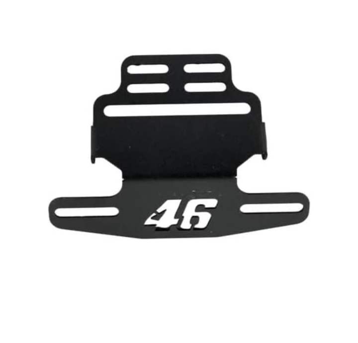46 Tail Tidy Number Plate Holder universal for All Bikes (black)