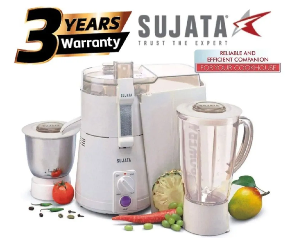Sujata Juicer Mixer And Grinder Powermatic Plus 900 Watt Daraz