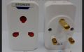 3pin round plug,15 amp Multi Plug 15A 3-Pin Universal Socket Conversion Heavy Duty 1pcs. 