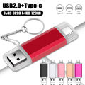 Type C 64GB Key High Speed USB Flash Drive OTG Pen Drive 32GB Usb Stick Pendrive Flash Disk for Android PC/Car/TV USB C 128gb. 
