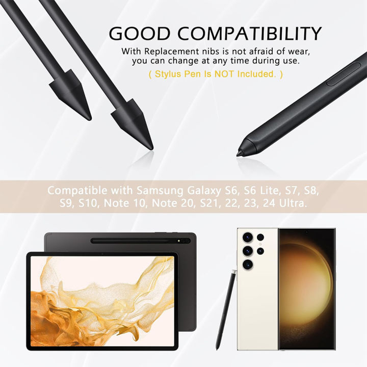 Stylus%20Replacement%20Tips%20Nibs%20For%20%20%20Tab%20S6%20/%20S6%20Lite%20/%20S7%20/%20S7+%20/%20S8%20/%20S8+%20/%20S9%20/%20S10%20S%20Pen%20Nibs%20with%20Removal%20Clip%20-%20Image%205