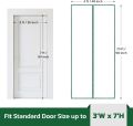Dust Barrier - Plastic Zipper Door 4 x5" H Plastic Sheeting Drop Cloth 4x5 Feet. 
