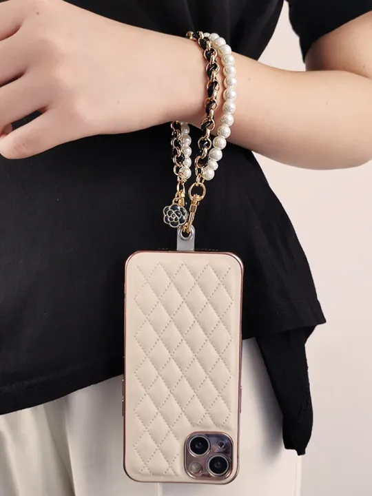 Camellia%20Pearl%20Mobile%20Phone%20Charm%20keychain%20Chain%20Girl%20Woman%20Cell%20Phone%20Case%20Fashion%20Pendant%20Key%20Strap%20Rope%20With%20Universal%20Clip%20-%20Image%204