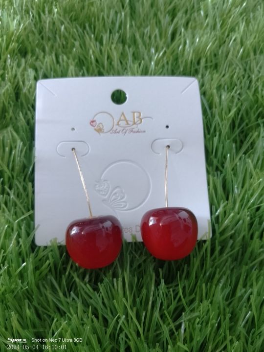 Cherry Ear Tops Pair