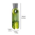 1 PCs multi-function Cup Brush 3 in one cup lid milk cleaning machine Cup Water Bottle Cup brush gap nipple cap brush cleaning. 