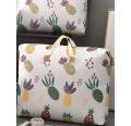 Non Woven Fabric Clothes Storage Bag Pineapple Pattern Quilt Storage Bag For Home Size 72 x 40 CM. 