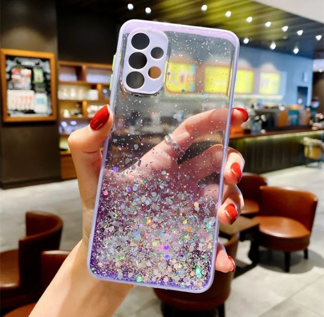 Clear%20Bling%20Glitter%20Case%20For%20Samsung%20Galaxy%20S21%20S21U%20ultra%20Cover%20-%20Image%203