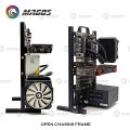 Aluminum Fully Open Case Frame Support ITX / MATX /ATX Motherboard,Vertical Computer Housing PC Water Cooling Gamer DIY Cabinet. 