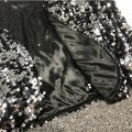 Street Fashion Joker Short Edition Sequins Small Suit Sparkling Bead Piece Suit Small Jacket Tank Top Jazz Dance Performance.