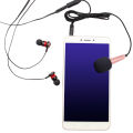 Portable 3.5mm Stereo Studio Mic KTV Karaoke Mini Microphone For Smart Phone Laptop PC Desktop Handheld Audio Microphone. 