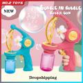 Blowing Large Bubbles Automatic Bubble  with Liquid Toys Soap Machine Outdoor Party Play Toy for Kids Birthday Surprise . 
