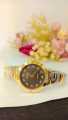 R O L E X Womens Watch With High Quality premium Strip Chain/Water Resistant amold Glass mirror. 