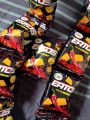 Original Eatos Krunchy Khaba Snacks (Pack Of 12 Pieces) | Masaledar Ketchup Flavour | Premium Quality Crispy Snack | Affordable Price. 