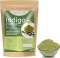 Florecer Organic Indigo Powder For Hair Black, Triple-Sifted & Microfine , Indigofera Tinctoria Powder for Natural Hair Coloring, 100g. 