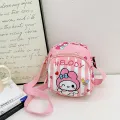 Sanrio Cinnamoroll My Melody Kuromi Pochacco Kawaii Shoulder Bag Cartoon Messenger Bag Portable Satchel Fashion Backpack For Kid. 