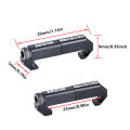 3pcs/Set Wire Guide System Cable Management Rail Cover Picatinny Rail Handguard Wire Guide Tail Fixed. 