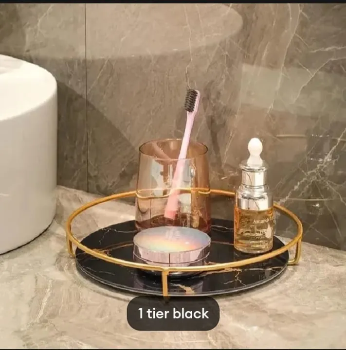 Makeup%20Storage%20Rack,%20Cosmetic%20Storage%20Shelf,%20Makeup%20Organizer,%20Dressing%20Table,%20Makeup%20and%20Perfume%20Organizer,%203%20round%20Floors%201%20round%20floor%20-%20Image%203