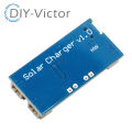 Mini Solar Lipo Lithium Battery Charging Charger Board CN3791 CN3163 CN3065 Solar Panel Regulator Controller Module with Cable. 