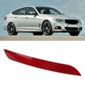 Rear Bumper Reflector ABS Dustproof Tail Light Brake Indicator for BMW F30 F31 F35 3 Series. 
