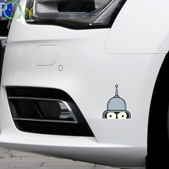 Bender-Face-Futurama's%20Sticker%20Cartoon%20Vinyl%20for%20Cars%20Trucks%20Laptops%20-%20Image%203