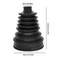 Car CV Boot Split CV Boot Joint Constant-Velocity Dust Cover CV Joint Boot Repair Tool for Constant Velocity Joints Ball Head.