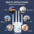 300Mbps WiFi EU Plugs Dual-Band Network Amplifier WPS Router Wireless Signal Wi Fi Booster Communication. 