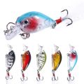 5pcs Minnow Fishing Lure Set 4g/4.5cm Artificial Baits Wobbler Crankbait Tackle Fishing Accessories. 