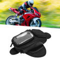 Motorcycle Tank Bag Decorative Backpack Oxford Cloth Waterproof Wear Resistant for Riding. 