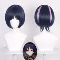 Anime Genshin Impact Scaramouche Cosplay Wig Pre Styled Heat Resistant Synthetic Halloween Dress Up Wanderer Cosplay Wigs. 