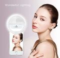 Selfie ring light with led camera photography TikTok, bright and vibrant ring light. 