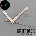 GRAMOCK NH35 BGW9/Green Luminous Watch Hands Rose Silver Gold Red Blue Watch Pointers Fit NH35 NH36 Movement Watch Accessories. 