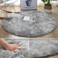 Super Soft Plush Round Rug Mat Fluffy White Carpets For Living Room Home Decor Bedroom Kid Room Decoration Salon Thick Pile Rugs. 