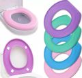 Washable Sticker Foam Toilet Cover Waterproof Bathroom Toilet Seat Reusable Silicone Four Seasons Household Toilet. 