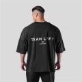 TEAM LYFT Silver Letter Logo Print Comfortable Cotton Men GYM T-Shirt O-Neck Short Sleeve T Shirt M-3XL Man T-shirts Tops Tees.